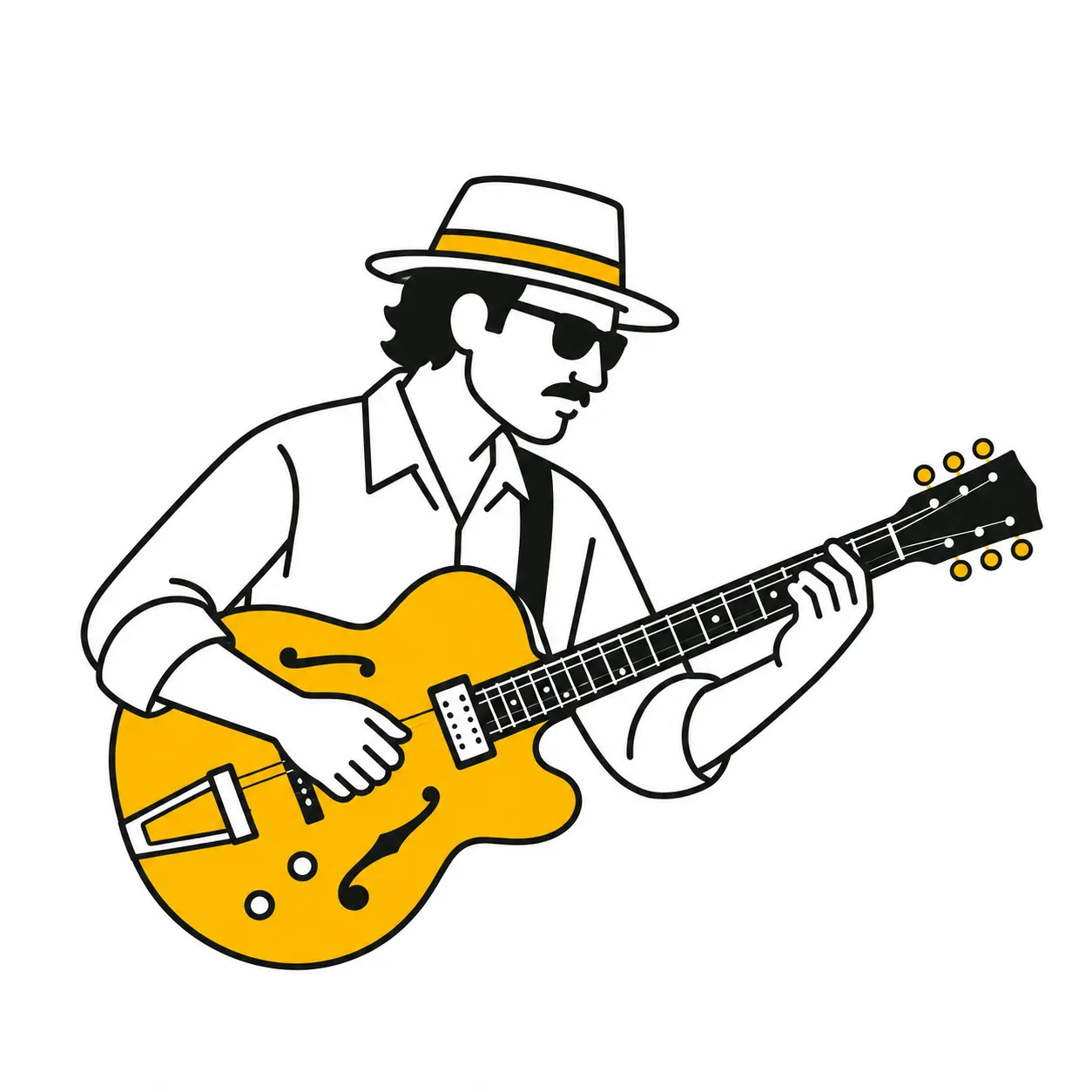 BLUESのイラスト