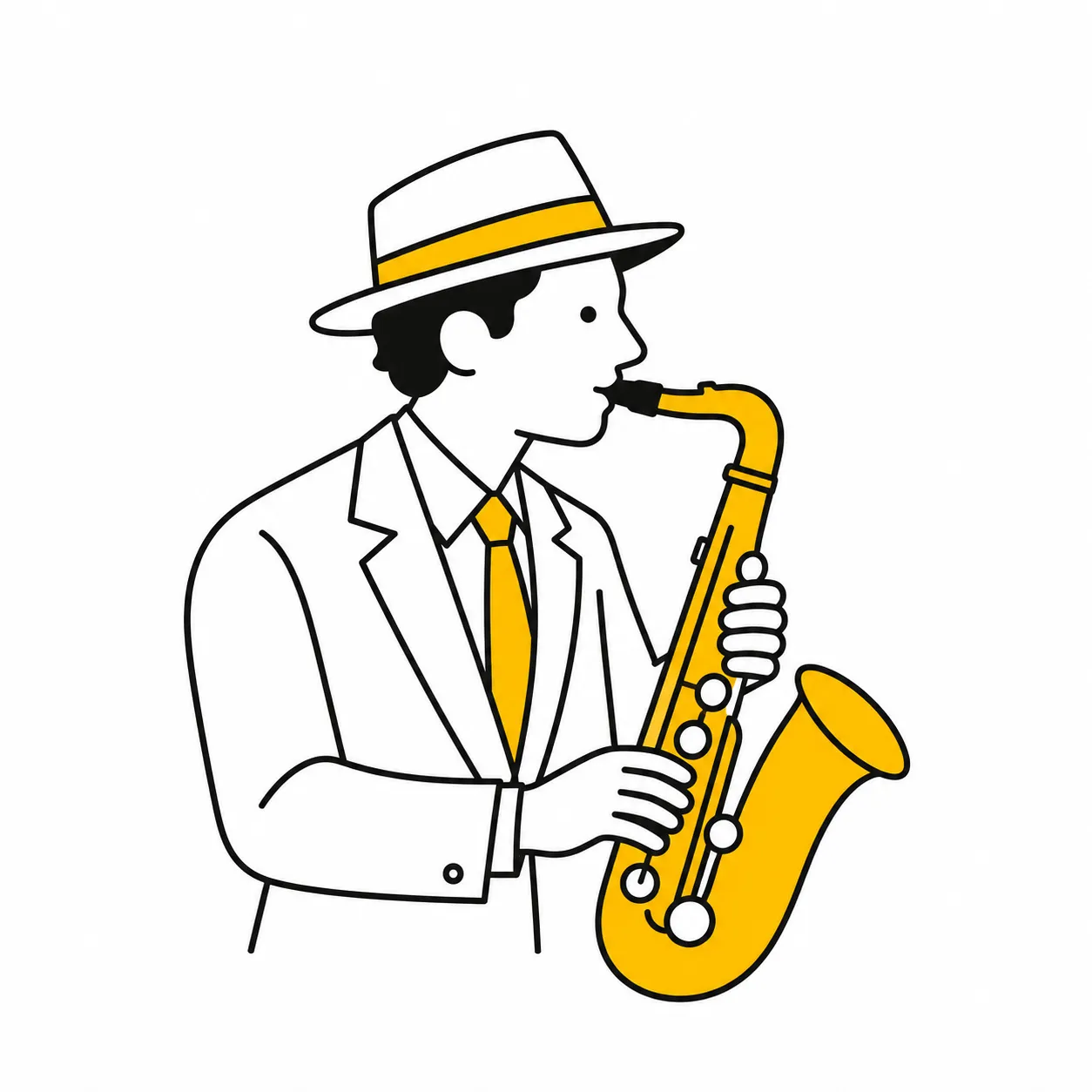 JAZZのイラスト