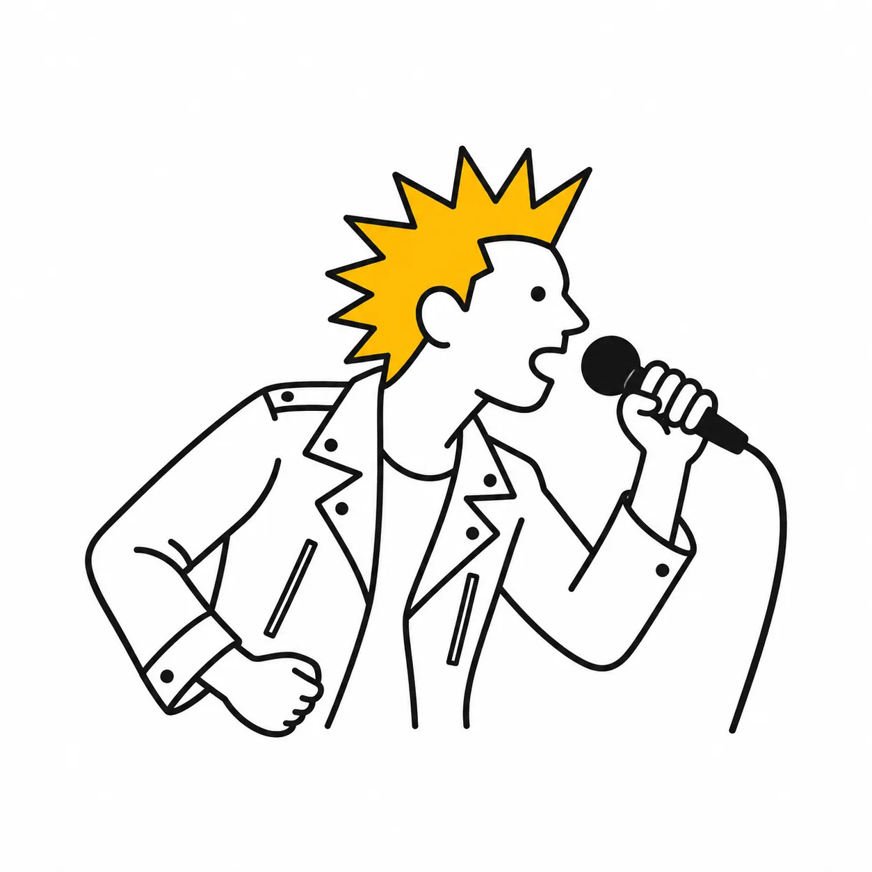 PUNKのイラスト