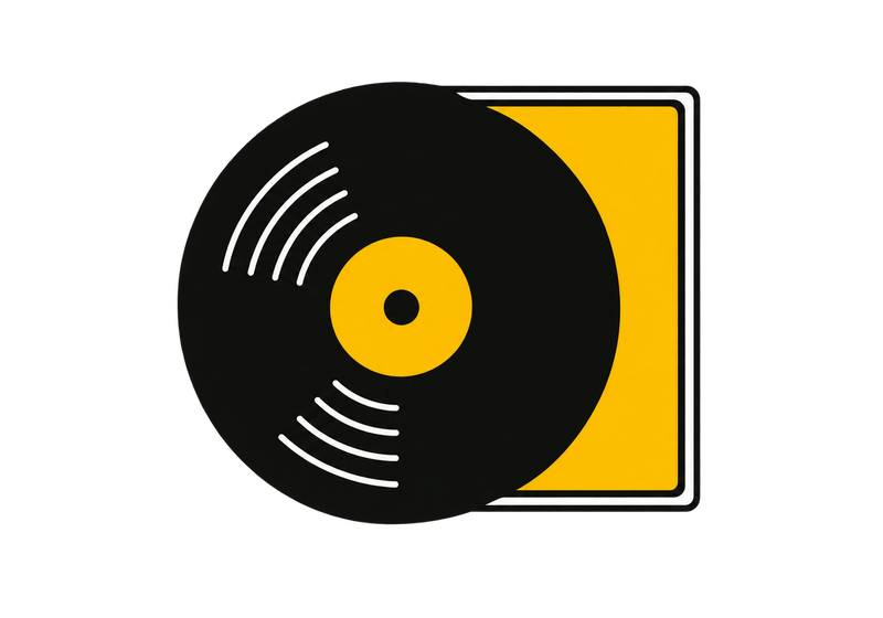 レコードのイラスト