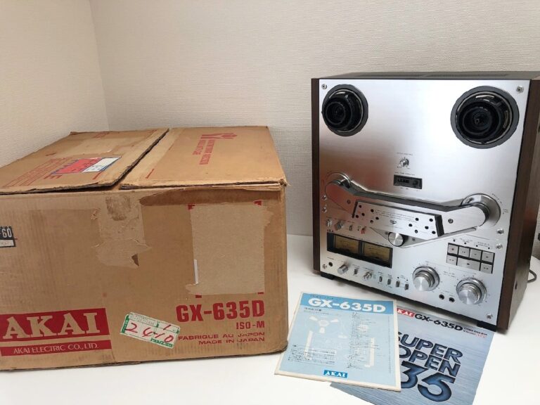 オープンリールデッキの買取ポイント