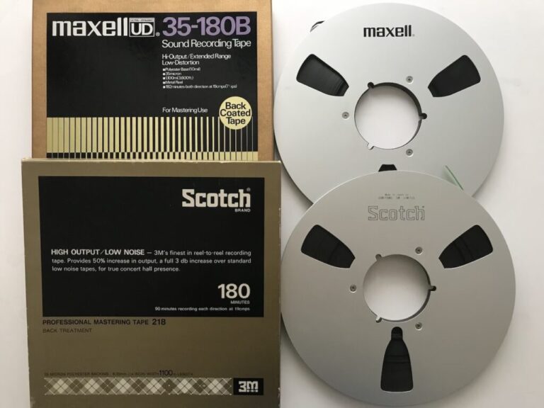 オープンリールテープ、未使用品から録音済み、空リールでも、何でも買取します